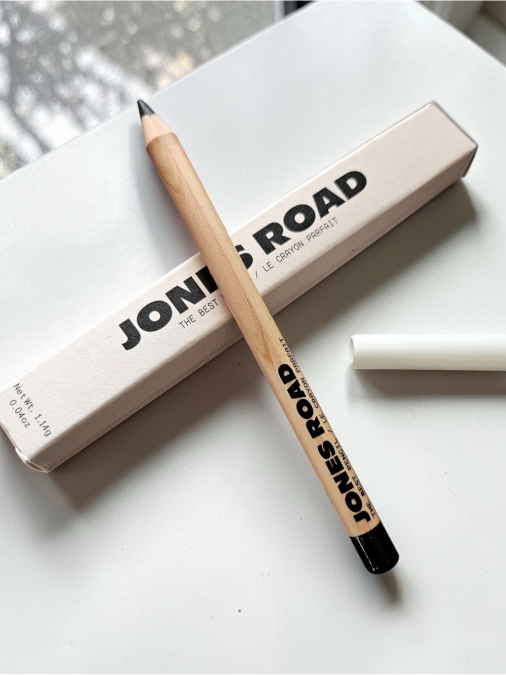 💎 Jones Road The Best Pencil Noir Black New In Box Full-Size